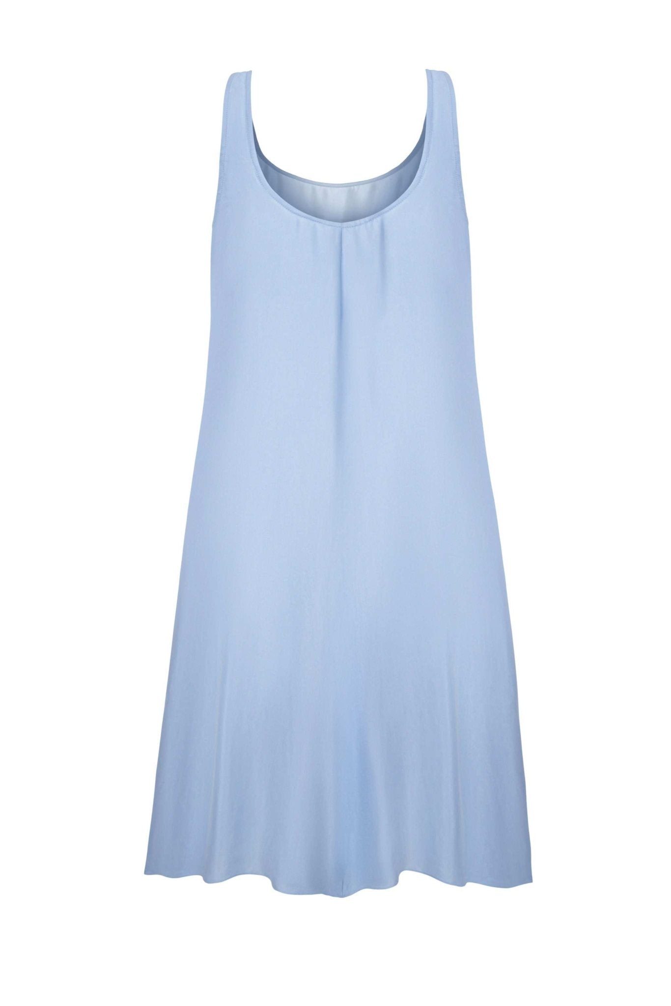 Vestido midi de cupra - EParshutova